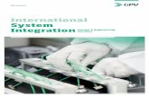 International System Integration Design & Engineering Services · International System Integration Design & Engineering Services EMS worldwide. Services Certifications Design & Engineering