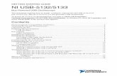 NI USB-5132/5133 Getting Started Guide - National Instruments 2018-10-18 · GETTING STARTED GUIDE NI USB-5132/5133 Bus-Powered USB Oscilloscope This document explains how to install,