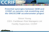 Potential Synergies between GEM and CCRIF on Seismic Risk ...uwiseismic.com/Downloads/GEM_CCRIFPresentation_CDM... · –Use standard source/rate techniques (e.g. Peterson et al.