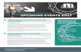 NUCLEAR INSTITUTE UPCOMING EVENTS 2017€¦ · REALISING A FUSION POWER PLANT 8 & 9 November 2017 Oxford Come to a brand new joint Nuclear Institute / UK Atomic Energy Authority seminar
