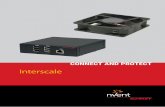 Interscale - nVent · Base with 2 side panels (perforated) and rear panel, Al, 1 mm, RAL 7016 (anthracite gray) 2 1 Top cover, Al, 1 mm, RAL 7016 3 1 Front panel, Al, 1 mm, RAL 7016