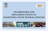 FRAMEWORK FOR IMPLEMENTATION OF RASHTRIYA GRAM …rgsa.nic.in/resources/files/FrameworkRGSA.pdf · pura . 8 It is in this context, that the scheme of RGSA aims to strengthen capacities