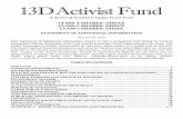 A Series of Northern Lights Fund Trust · 2020-02-10 · 1 . THE FUND . The 13D Activist Fund (the “Fund”) is a series of Northern Lights Fund Trust, a Delaware statutory trust