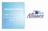 “Take the Smart Path - TICO Alliance Area... · info@tico-alliance.org Introduction TICO is mainly known for its ultra low latency and lightweight compression capability with high