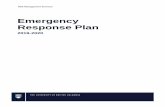 Emergency Response Plan - UBC Safety & Risk Services ... · Emergency Response Plan Page 4 of 24 Section 1. Plan Overview Introduction The University of British Columbia Vancouver