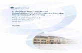 A Unified Mathematical Programming Formulation for the Discriminant Problem · 2016-05-24 · A Unified Mathematical Programming Formulation for the Discriminant Problem Abstract