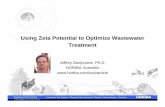 Using Zeta Potential to Optimize Wastewater Treatment · Turbidity meter – scattered intensity at right angle Total suspended solids (filter and weigh) See US EPA: Analytical Method