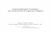 International Treaties on Industrial Property Rights...Not specific to the Paris Convention itself, the Japanese Patent Law stipulates in Article 26: “Where there are specific provisions