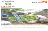 COCOA LIFE PROJECT - World Vision International cocoa(1).pdf · environment. Farming: Under this focus area, the project seeks to enhance cocoa productivity by in- creasing net incomes