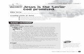 Prophets Predict Jesus’ Birth • Lesson 1 Bible Point Jesus is the ...storage.cloversites.com/thechurchatrutledge/documents/November 30... · Prophets Predict Jesus’ Birth •