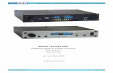 Stereo 192-DSD DAC - Mytek Digital · downloadable DSD and SACD mastering/remastering and for general professional use. A pair of BNC SDIF DSD inputs allows digital transfers from