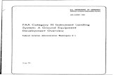 FAA Category Ill Instrument Landing A Ground Equipment · 73056 -0 ropet k fm 7-' faa category iii instrument landing system: a ground equipment development overview cal & peters=