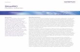 CS2337 StarRC DS · 2015-09-18 · Integration with PrimeTime timing signoff, IC Compiler physical implementation, ... StarRC’s advanced 20-nm DPT and 14-nm FinFET modeling for