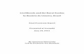 Livelihoods and the Rural Exodus In Rosário da …Livelihoods and the Rural Exodus In Rosário da Limeira, Brazil Final Practicum Report Presented at Iracambi June 20, 2014 By American