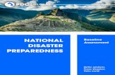 Assessment DISASTER PREPAREDNESS...DISASTER MANAGEMENT ANALYSIS METHODOLOGY SAMPLE RESULTS NDPBA Prevention and preparation pay oﬀ. PDC’s Disaster Management Analysis (DMA) enables