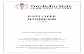 EMPLOYEE HANDBOOK - Trenholm State · employment, evaluation, instruction and services. This handbook also contains several specific Alabama Community College System Board of Trustees
