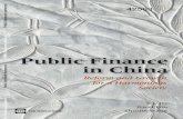 Public Finance in China - Documents & Reportsdocuments.worldbank.org/curated/en/... · PUBLIC FINANCE IN CHINA Reform and Growth for a Harmonious Society Edited by Jiwei Lou Shuilin