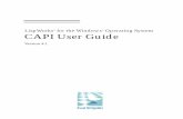 LispWorks Operating System CAPI User Guidecdn.preterhuman.net/texts/computing/programming/LISP/LispWorks/... · • Common Lisp and CLOS, the Common Lisp Object System • The Windows