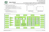 GreenPAK Programmable Mixed-signal Matrix with ...SLG46538_DS_101 Page 1 of 200 SLG46538 1.0 Overview The SLG46538 provides a small, low power component for commonly used mixed-signal