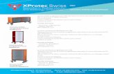XProtec Swiss IRM€¦ · Systèmes d’armoirs fixes et mobiles amagnétiques, répondant à la norme internationale ISO 3394 (600x400mm). Bâti en aluminium et rideau composite.