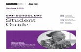 Spring 2020 Colorado SAT School Day Student Guide | SAT Suite … · Score Sends: participation in the Colorado SAT School Day, you may send your scores, for free, to up to four colleges