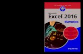 Excel 2016 · Excel© 2016 para Greg Harvey para 001-464 Excel 2016 dummies.indd 3 04/08/2017 9:13:25