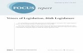 FOCUS report · This report includes a digest of each vetoed measure, the governor’s stated reason for the veto, and a response to the veto by the author or the sponsor of the bill.