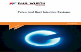 Pulverized Coal Injection - Paul Wurthbrochures.paulwurth.com/iron/technologies/... · Determining of Pulverized Coal Flow Rate By Means of Weighing System of Lock or Distribution