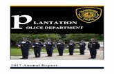 LANTATION · via the internet. I am very proud of this agency and the dedicated men and women who serve this community. Our department is accredited, both nationally and on the state