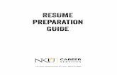 UC 225 | careerservices.nku.edu | 859...A resume is an essential job-searching document that summarizes your relevant education, experience, skills, and activities. It is a marketing