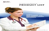 3rd party manufacturing PRODUCT LIST - Xieon Lifexieonlife.com/Third_Party_Products/Vitamins... · 4 B-Comlex SyrupEach 10 Ml Contains:-Vitamin B1 2Mg+V itaminB2 2Mg+Vitamin B6 1Mg+Vitamin