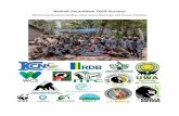 Bwindi-Sarambwe 2018 Surveysigcp.org/wp-content/uploads/Bwindi-Sarambwe-2018... · analysis; Robbins et al 2013, Roy et al 2014), the 2018 minimum count of 459 gorillas (that included