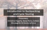Introduction to Backpacking and Cycle Documents/2014 Backpacking and cyclآ  Introduction to Backpacking