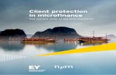 Client protection in microfinance - EY · Microfinance plays a central role in developing populations all over the world. By providing financial services to those who did not have