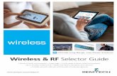 Wireless & RF Selector Guide - Semtech€¦ · 2 Wireless & RF Selector Guide NEW Ideal for eliminating repeaters, reducing infrastructure cost, extending battery lifetime, and improving