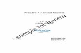 Prepare Financial Reports sample for - Microstar Publishingmicrostarpublishing.com.au/OLL/FNS_R_3/Samples/... · BSBFIA401 Prepare Financial Reports Element Performance Criteria Demonstrated