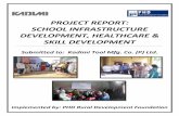 PROJECT REPORT: SCHOOL INFRASTRUCTURE ......PROJECT REPORT: SCHOOL INFRASTRUCTURE DEVELOPMENT, HEALTHCARE & SKILL DEVELOPMENT Submitted to: Kadimi Tool Mfg. Co. (P) Ltd. Implemented