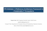 ITE Arbitrator: A Reference Architecture Framework fo r ...sesos2016.icmc.usp.br/Ppt/SESoS2016_Presentation5.pdf · ITE Arbitrator: A Reference Architecture Framework fo r Sustainable