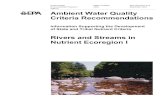 Ambient Water Quality Criteria Recommendations · AMBIENT WATER QUALITY CRITERIA RECOMMENDATIONS INFORMATION SUPPORTING THE DEVELOPMENT OF STATE AND TRIBAL NUTRIENT CRITERIA FOR RIVERS