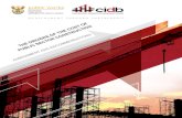 Drivers of the Cost of Construction - CIDB of Cost of... · 2017-03-28 · Construction procurement of construction works by the public sector, including State owned Entities, national,