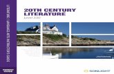 20TH CENTURY LITERATURE - Sonlight Curriculum … · 20TH CENTURY LITERATURE PARENT ... The 20th century brought significant changes and important events to the world, as well as