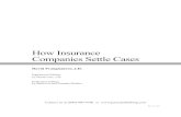 How Insurance Companies Settle Cases - James Publishing · How Insurance Companies Settle Cases David Frangiamore, J.D. Supplement Editing by Donna Cole, J.D. Production Editing by