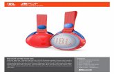 Portable speaker for kids - Official JBL Store · Portable speaker for kids What’s in the box: 1 x JBL JR POP speaker 1 x Micro USB charging cable 1 x Safety Sheet 1 x Quick Start