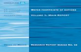 Value of Water Research Report Series No. 16...Water footprints of nations Volume 1: Main Report A.K. Chapagain A.Y. Hoekstra November 2004 Value of Water Research Report Series No.
