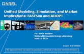 Unified Modeling, Simulation, and Market Implications ... · This project improves the method for. estimating how VTO R&D impacts overall. VTO goals. Objective: Improve comprehensiveness,