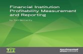 Financial Institution Profitability Measurement and Reporting · Financial Institution Profitability Measurement and eporting. Copright 26 b aufman all Associates C. by assigning