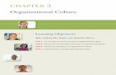 CHAPTER Organizational Culture - McGraw-Hillnovella.mhhe.com/sites/dl/free/0077140397/1007927/CHAPTER_3.pdf · Organizational Culture CHAPTER 3 learning Objectives After studying