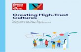 Creating High-Trust Cultures - Great Place to Work...Creating High-Trust Cultures 5. More than ever, the recognised organisations reali-se that nurturing talent is key and that aligning