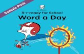R-r-ready for School Word a Day - Mrs Wordsmith US...R-r-ready for School. Word a Day. Ready-for-School-Word-A-Day-Cover.indd 1 21/01/2019 17:13 ... But most importantly - words are