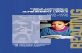 NATIONAL ASSESSMENT OF EDUCATIONAL PROGRESS ACHIEVEMENT ... · E-Read Covers 1&4 7/13/01 2:38 PM Page 1 NATIONAL ASSESSMENT OF EDUCATIONAL PROGRESS ACHIEVEMENT LEVELS THE NATION’S